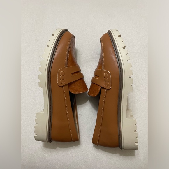 New Journee Collection Kenly Penny Loafers Slip On Shoes Brown Size 6.5 - Picture 7 of 11